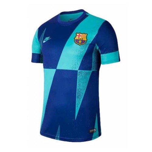 Trainingsshirt Barcelona 2019-20 Blau Fussballtrikots Günstig